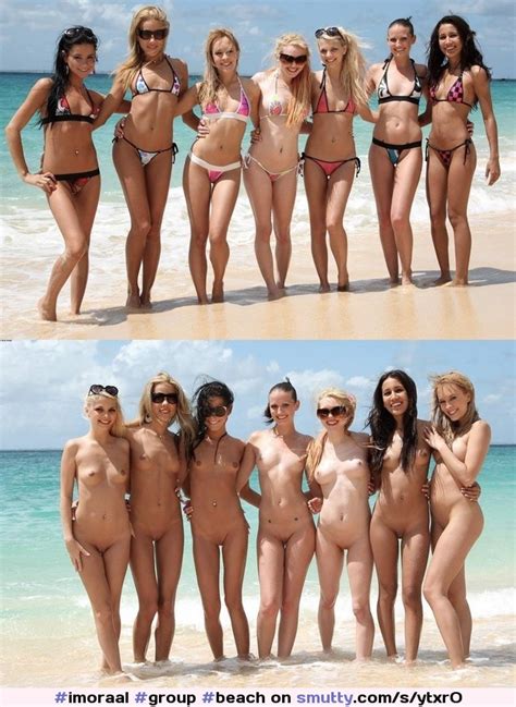 Group Beach Naked Beforeafter