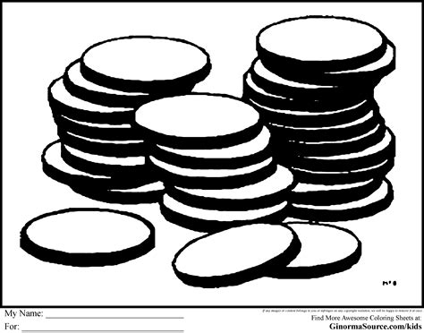 Us Coins Coloring Pages