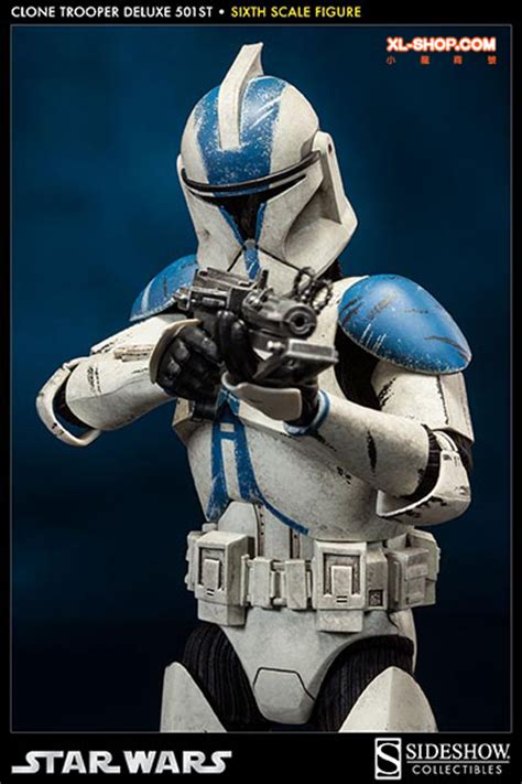 Sideshow Star Wars Clone Trooper Deluxe 501st Legion