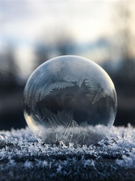 Capturing A Frozen Bubble Unsplash Blog Medium