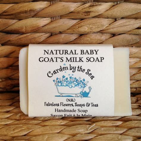 Made on the point of view of natural baby soap. Natural Baby Goat's Milk Soap ~ Garden By The Sea