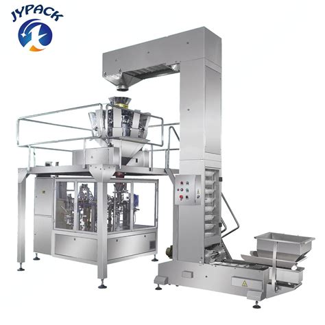 automatic premade pouch rotary vacuum filling packing machine china vacuum premade pouch