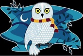 Cute Hedwig owl | Búho de harry potter, Harry potter fan art, Owl