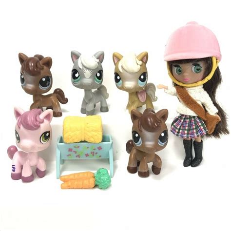 Littlest Pet Shop Lps Blythe Doll And Horse Pony Lot Ebay Little Pets