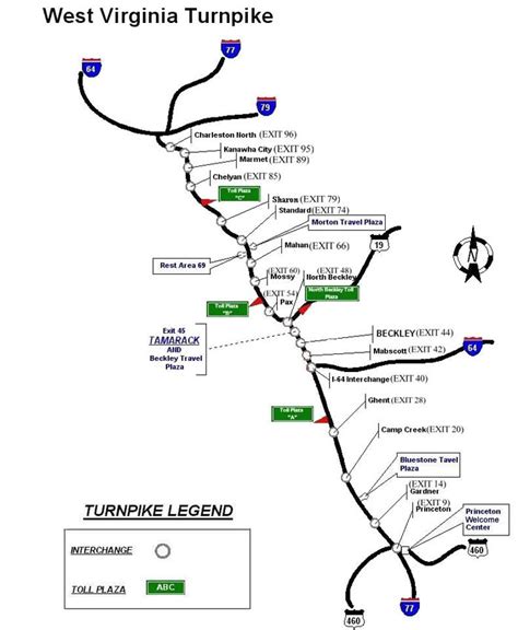 Turnpike Map