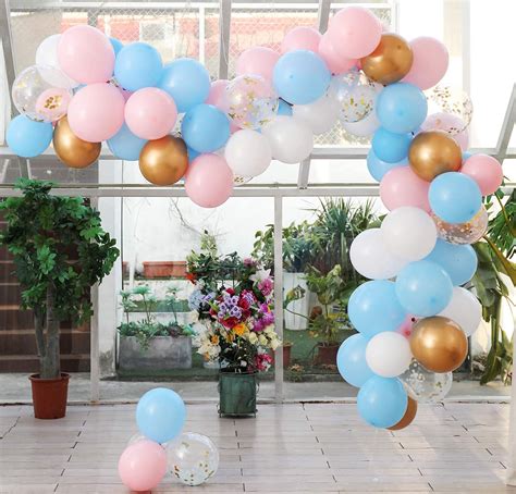 Buy Worldoor Gender Reveal Balloon Garland Kit Gender Reveal Party