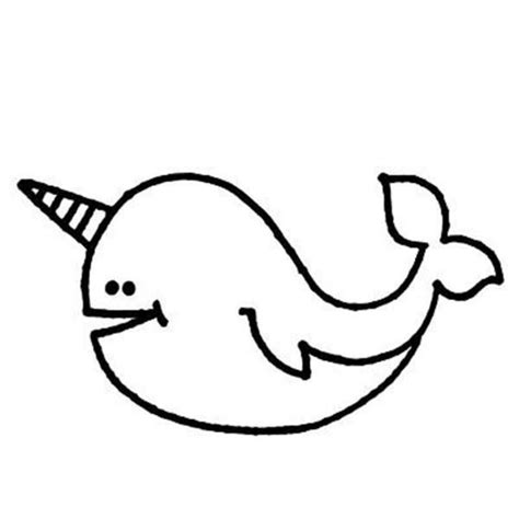 Get This Printable Narwhal Coloring Pages 58425