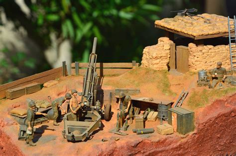 Fallout Settlement Ideas Military Diorama Fortification Vietnam War Scale Models Mount