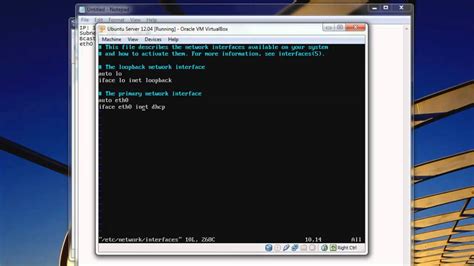 Linux Tutorial Setting A Static Ip In Ubuntu Server Hd Youtube