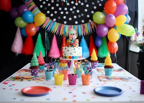 Premium Photo Birthday Party Cake