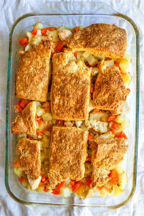 Cooking over fire is the best way to cook thanksgiving turkey. Leftover Turkey Pot Pie Casserole with Biscuit Topping | Recipe in 2020 | Turkey pot pie, Turkey ...