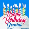 Happy Birthday Gemini GIFs - Download on Funimada.com