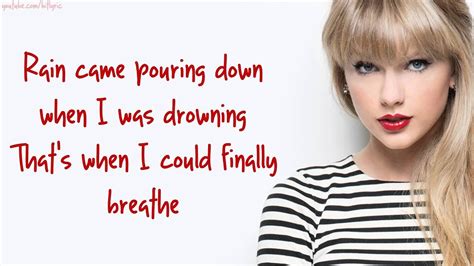 One thing i've been loving about these from the vault songs is that they've never been heard, so i can experiment, play, and even include some of my favorite artists. Taylor Swift - Clean (Lyrics) - YouTube