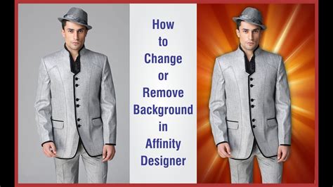 How To Change Or Remove Background In Affinity Designer Youtube