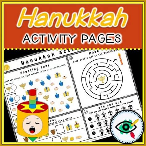 Hanukkah Worksheet Collection Planerium