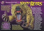 Nandi Bears | Weird n' Wild Creatures Wiki | Fandom