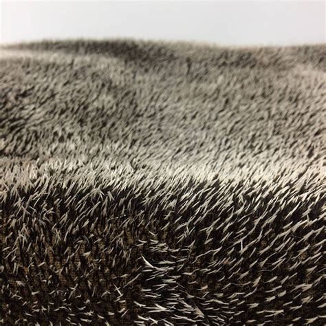 Realistic Hedgehog Mohair Fabric 175cm X 25cm 9 10mm Spikes
