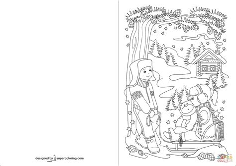 You can use our amazing online tool to color and edit the following playing cards coloring pages. Children Playing Outdoors in Winter Card coloring page ...