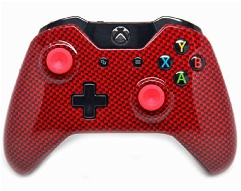 Carbon Red Xbox One Custom Un Modded Controller Exclusive Design