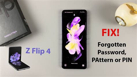 Samsung Galaxy Z Flip 4 How To Bypass Forgotten Password Pattern Or