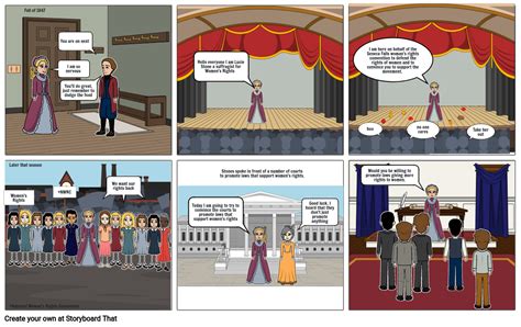 History Comic Storyboard By Britten