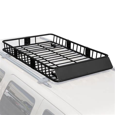 64 Universal Roof Rack Cargo W Extension Car Top Luggage Holder Large