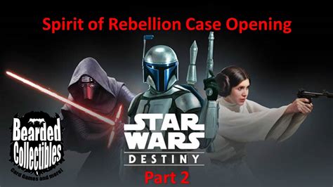 Star Wars Destiny Case Opening Part 2 Youtube