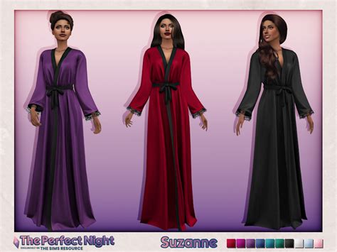 The Sims Resource The Perfect Night Suzanne Robe
