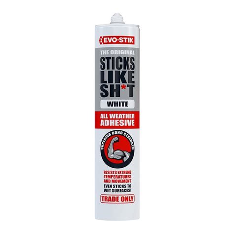 Evo Stik Sticks Like Sht Grab Adhesive 290ml White
