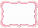 Download Etiquetas Vintage Rosa Png - Pink Doodle Frame Png ...