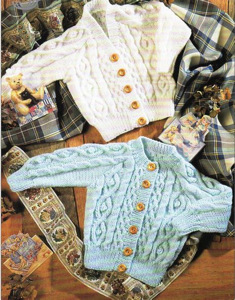Pin On Vintage Baby And Children Aran Knitting Patterns Knit Patterns