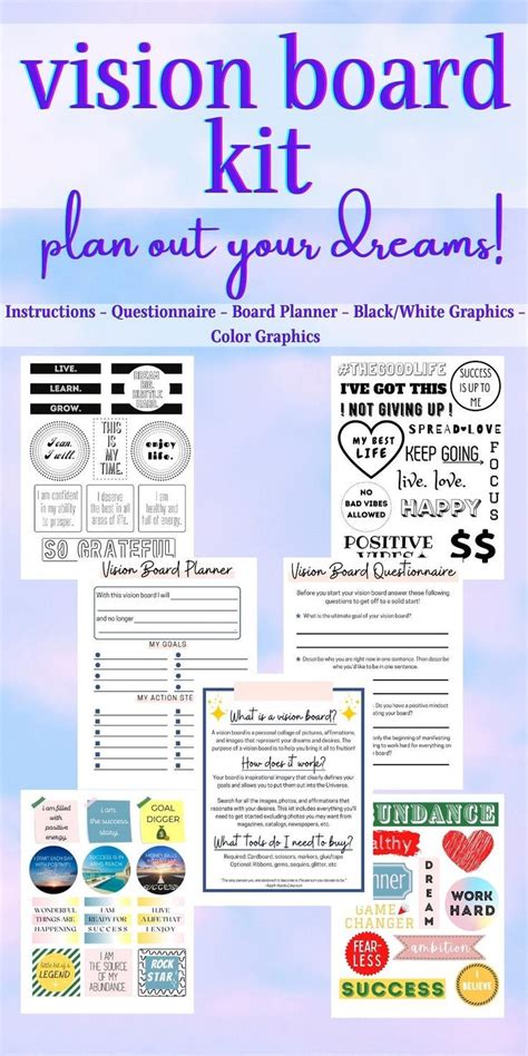 Printable Vision Board Images