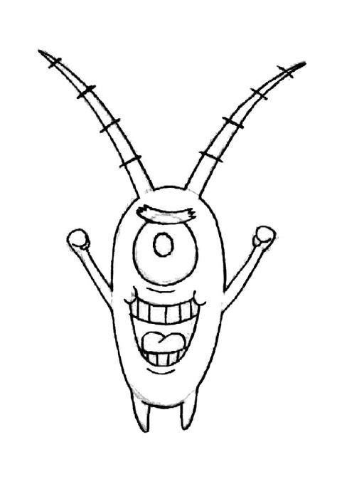 25 Best Plankton Coloring Page Ideas Plankton Coloring Pages