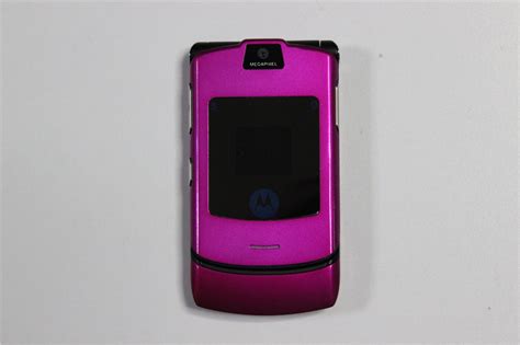 For Motorola Razr V3i Gsm Mp3 Quad Band Flip Cellphone Unlocked Old