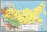 Russia and the Former Soviet Republics Maps - Perry-Castañeda Map ...