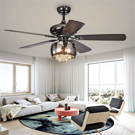 Medium rooms (up to 12. Top 15 Best Crystal Ceiling Fans 2020 Reviews | Peachy Rooms