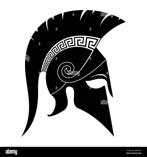 Greek Helmet Svg Cut Files Greek Helmet Silhouette Spartan Helmet Svg