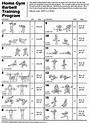 Free Printable Dumbbell Workout Chart | weight lifting