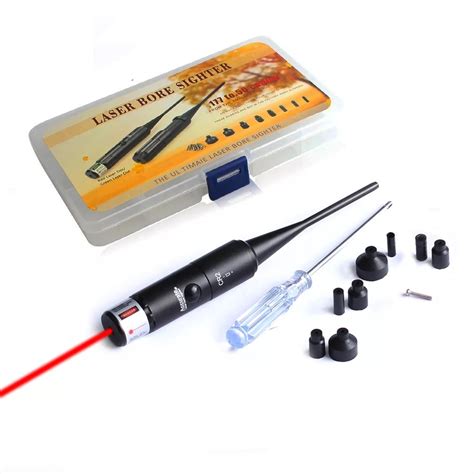 Red Laser Bore Sighter Bore Sight Kit Fit For 177 To 50 Caliber China Laser Boresighter And