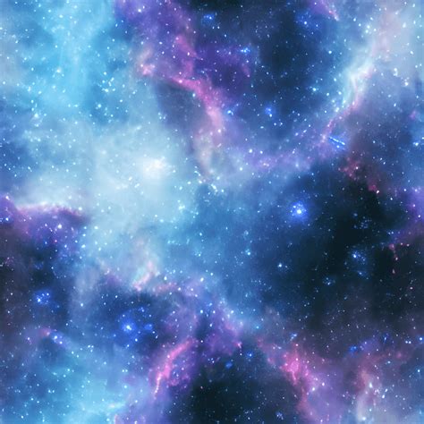 Nebula Galaxy Stars Transparent Caustics Pattern · Creative Fabrica