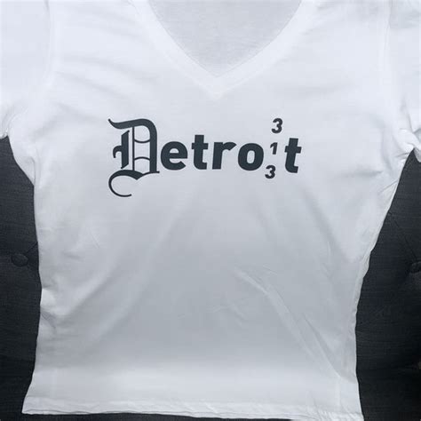 Detroit 313 T Shirts Etsy