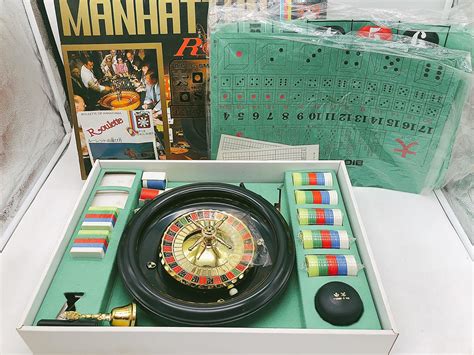 【未使用に近い】【1円スタート】manhattan Roulette マンハッタン ルーレット はなやま玩具 Big And Small