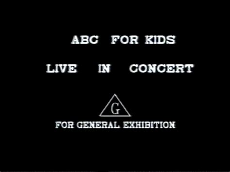 Abc For Kids Live In Concertgallery Wigglepedia Fandom
