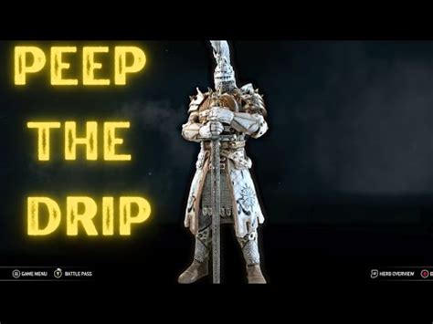 For Honor Warden Fashion Tutorial YouTube