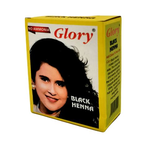 Glory Henna Natural Hair Dye Ammonia Free Black 1 Box Shop Today Get It Tomorrow