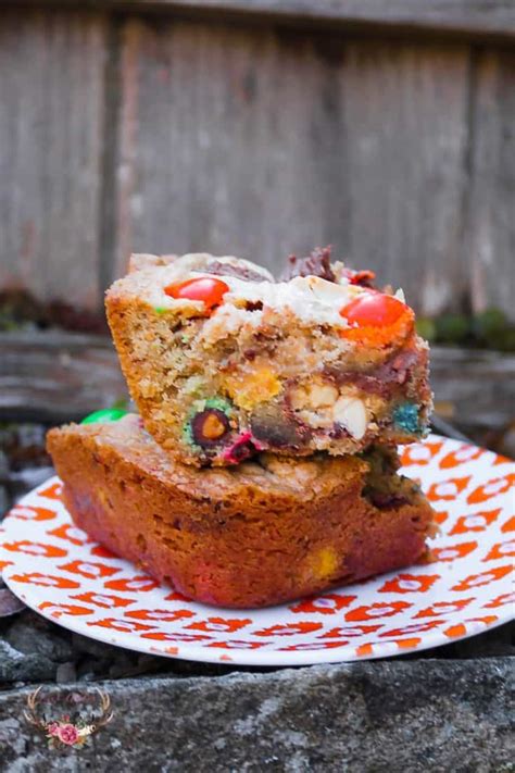 Leftover Halloween Candy Blondies Ever After In The Woods