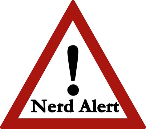 Nerd Alert Stickers By Lovelylouser Redbubble