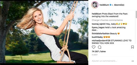 Photos Sexy Heidi Klum Se Montre Nue à La Plage Closer
