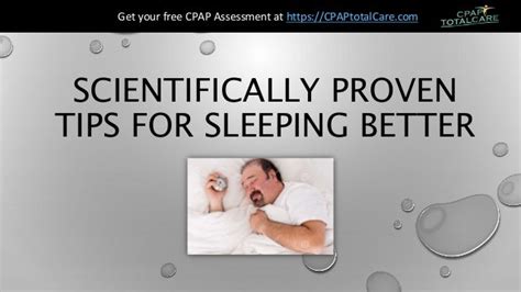 Scientifically Proven Tips For Sleeping Better