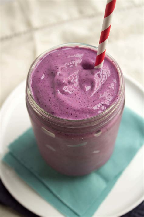 Protein Packed Wild Blueberry Smoothie